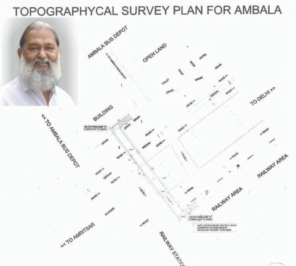 परिवहन मंत्री अनिल विज की अम्बाला छावनी को सौगात बस स्टैंड व रेलवे स्टेशन के बीच राह होगी आसान बनेगा आधुनिक अंडरपास